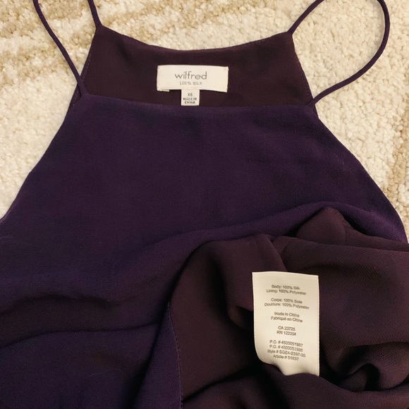 BNWOT Wilfred silk tank top - Picture 5 of 9